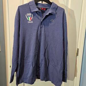 Robe di Kappa CUSI Italia men polo long sleeve XXL